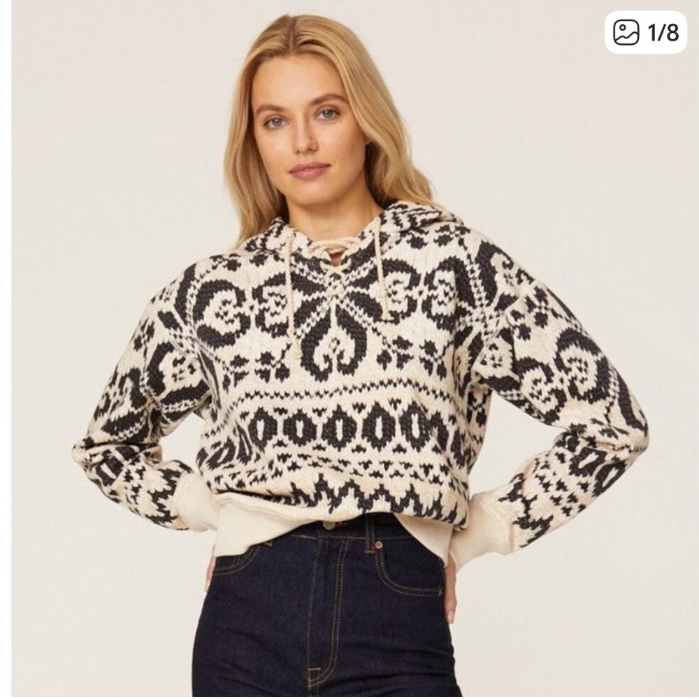 Polo Ralph Lauren Fair Isle Hooded Sweater